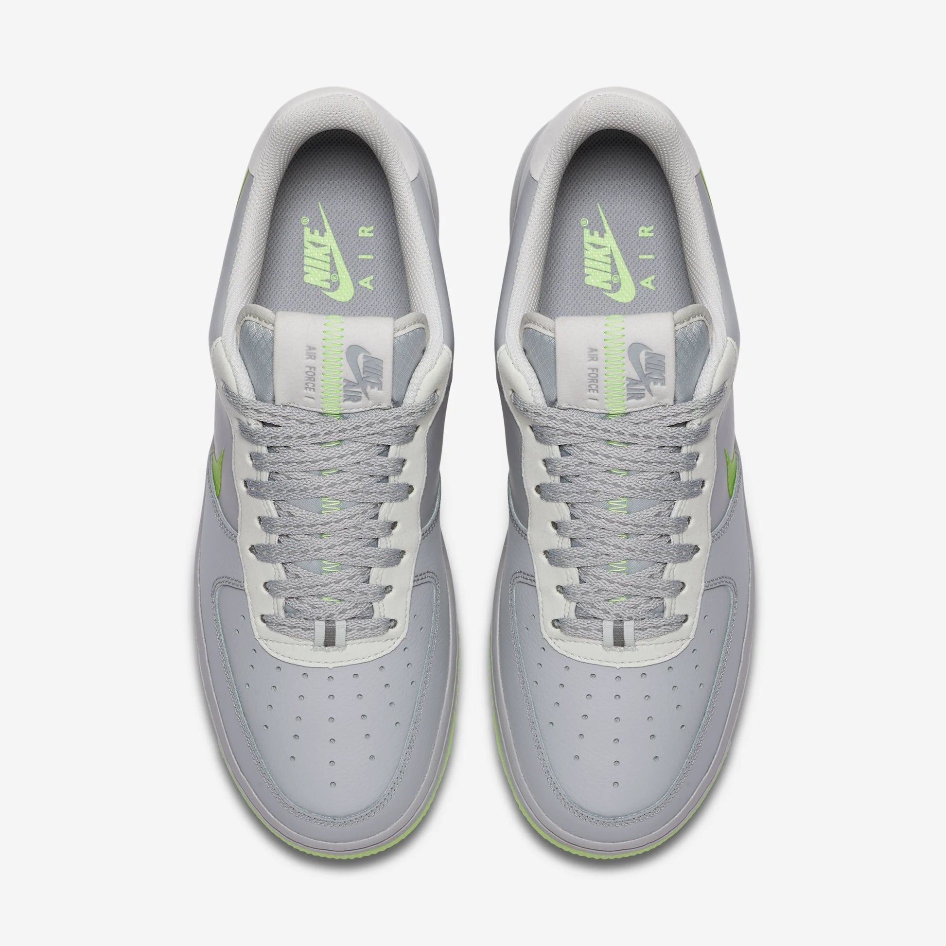 Nike Air Force 1 Low Wolf Grey Ghost Green