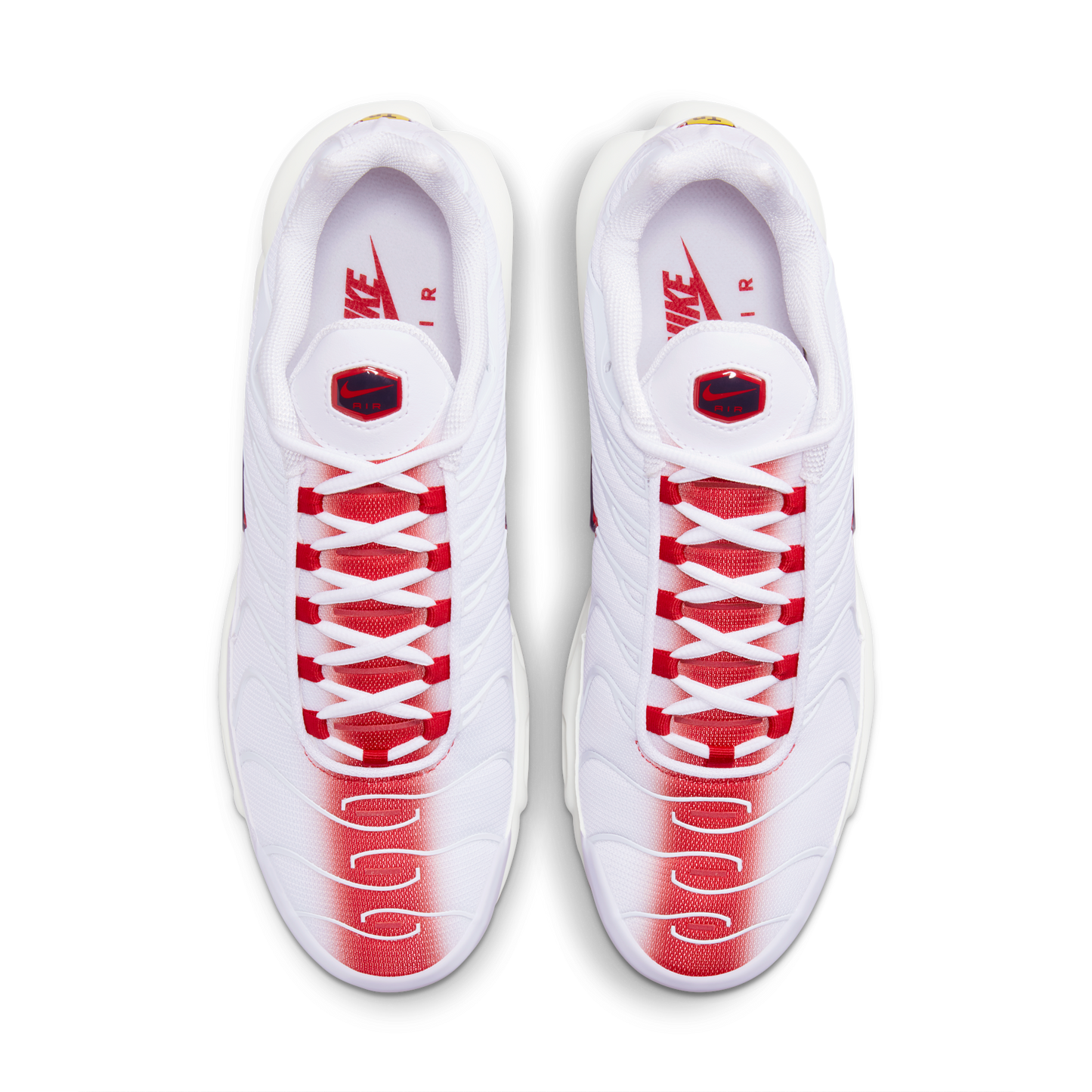 Nike Air Max Plus White University Red