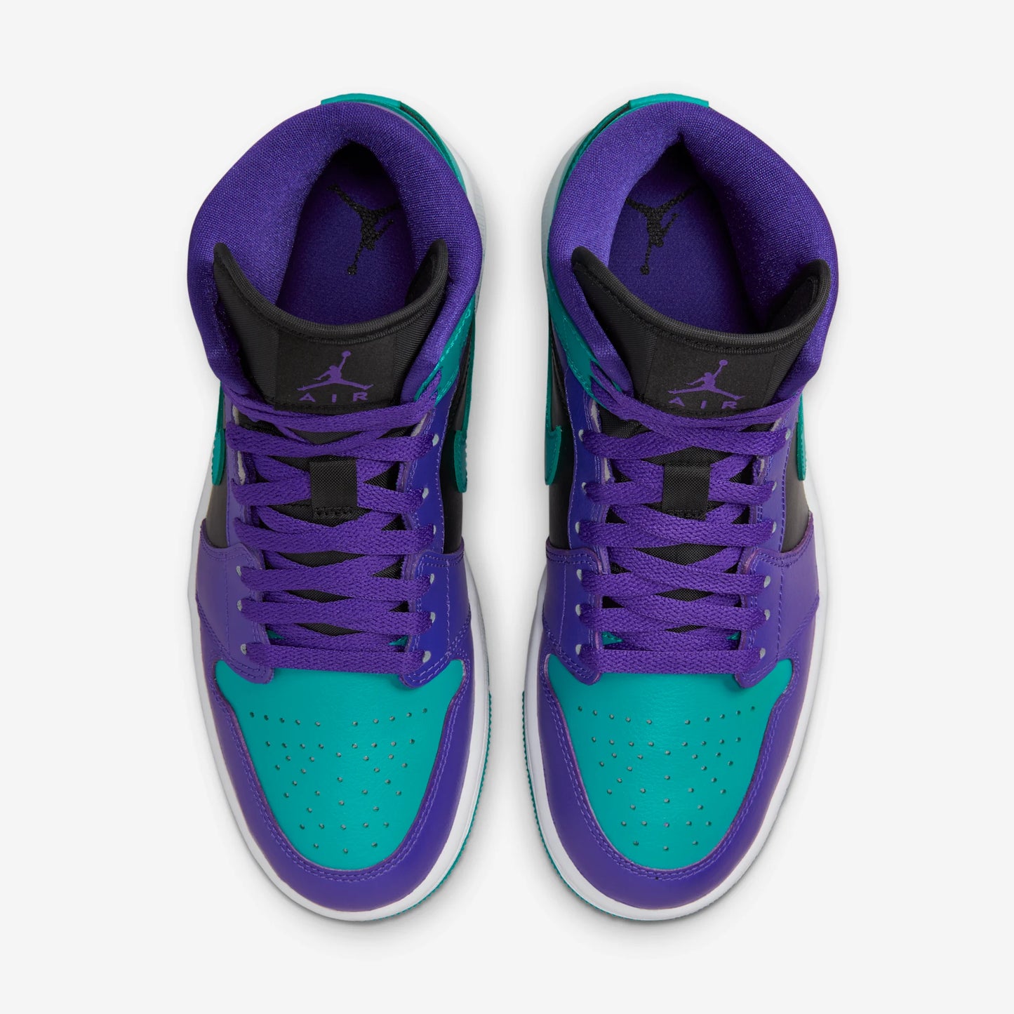 Jordan 1 Mid Black Grape (Women's)