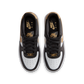 Nike Air Force 1 Low Black White Metallic Gold (GS)