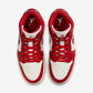 Jordan 1 Mid SE Red Cracked Leather (Women's)