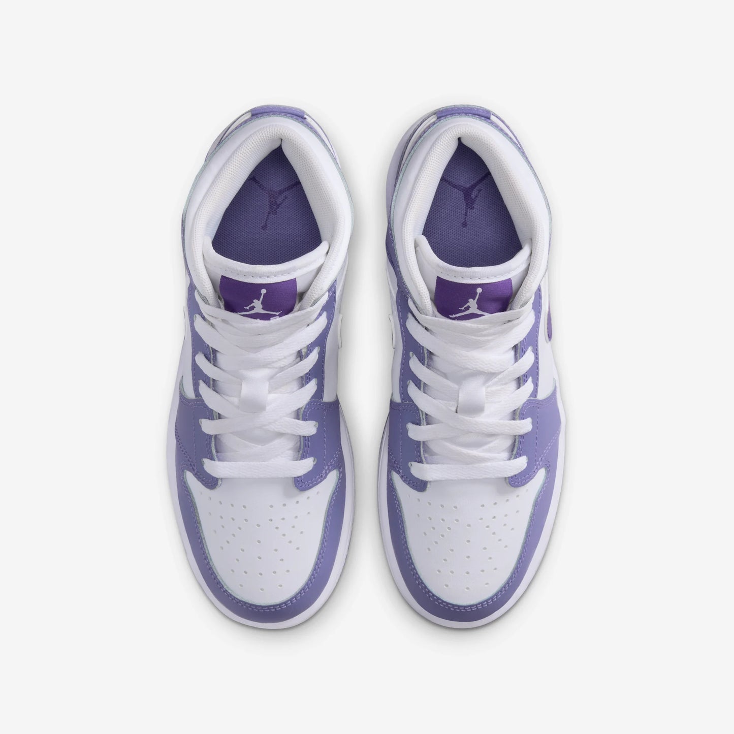Jordan 1 Mid Dusty Amethyst White Court Purple (GS)