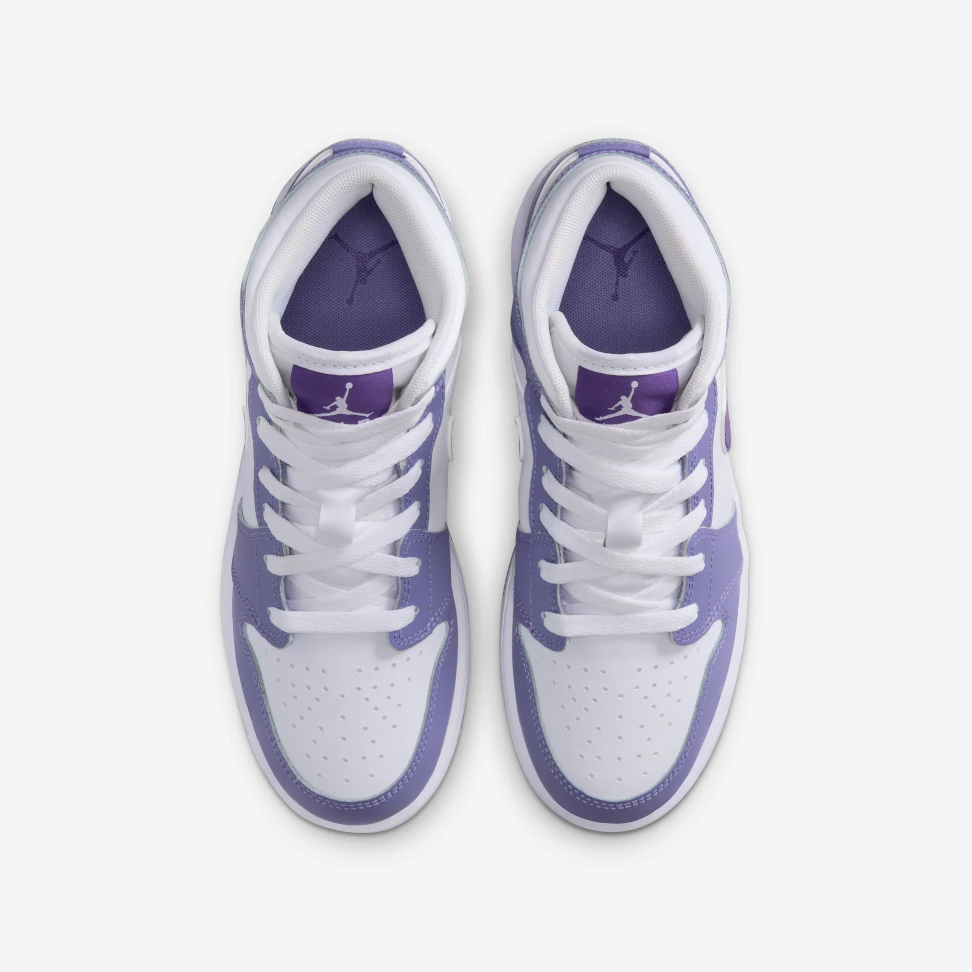 Jordan 1 Mid Dusty Amethyst White Court Purple (GS)