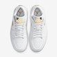 Jordan 1 Low White Metallic Gold (Women's)