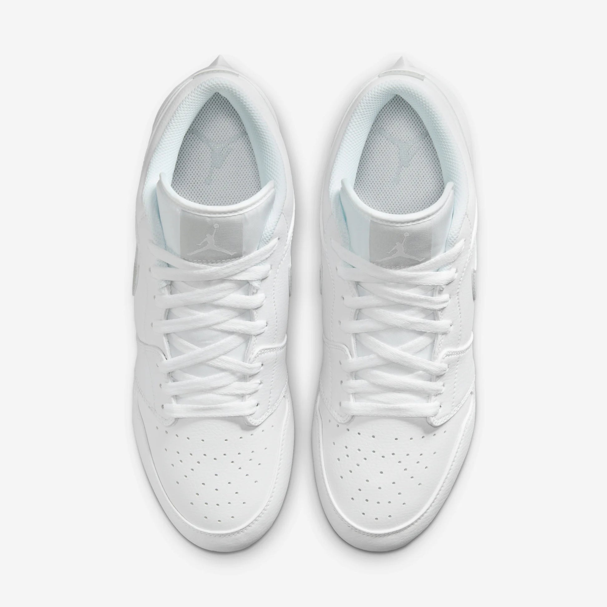 Jordan 1 Low TD Cleat White Grey Fog