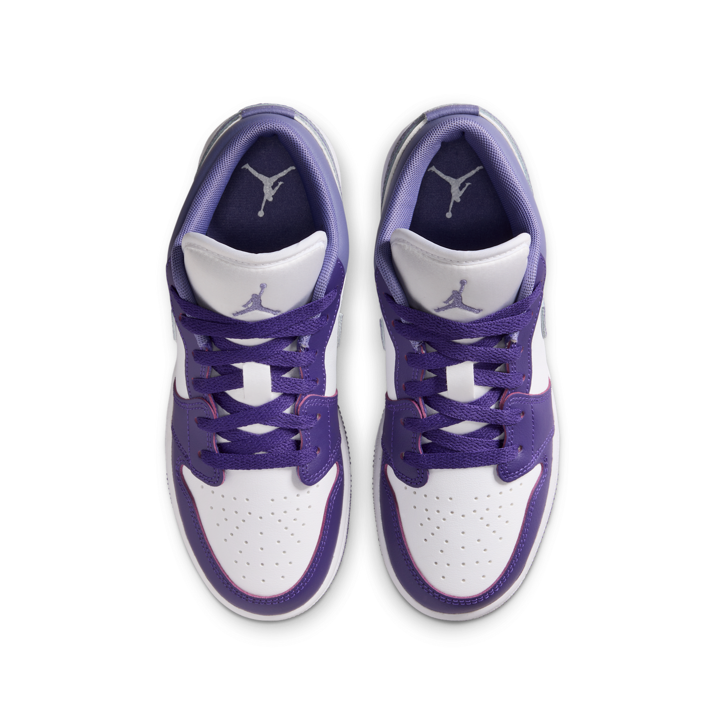 Jordan 1 Low Court Purple White Dusty Amethyst (GS)