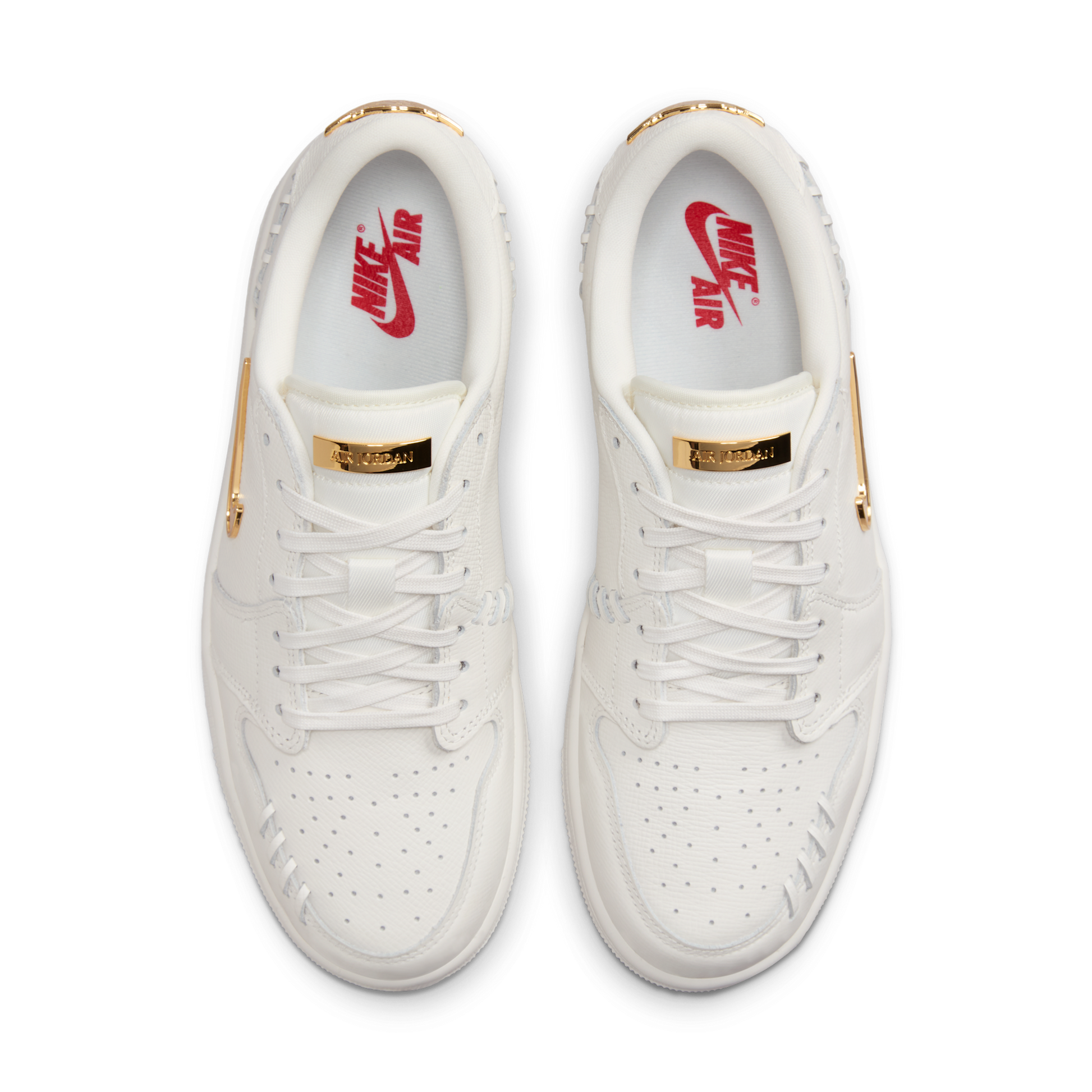 Jordan 1 Low Method of Make Sail Metallic Gold (Women's)