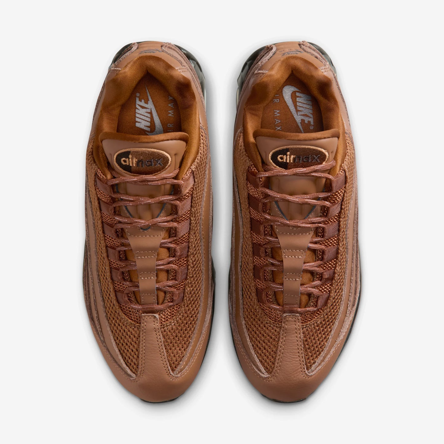 Nike Air Max 95 Big Bubble Light British Tan Jewel Swoosh (Women's)