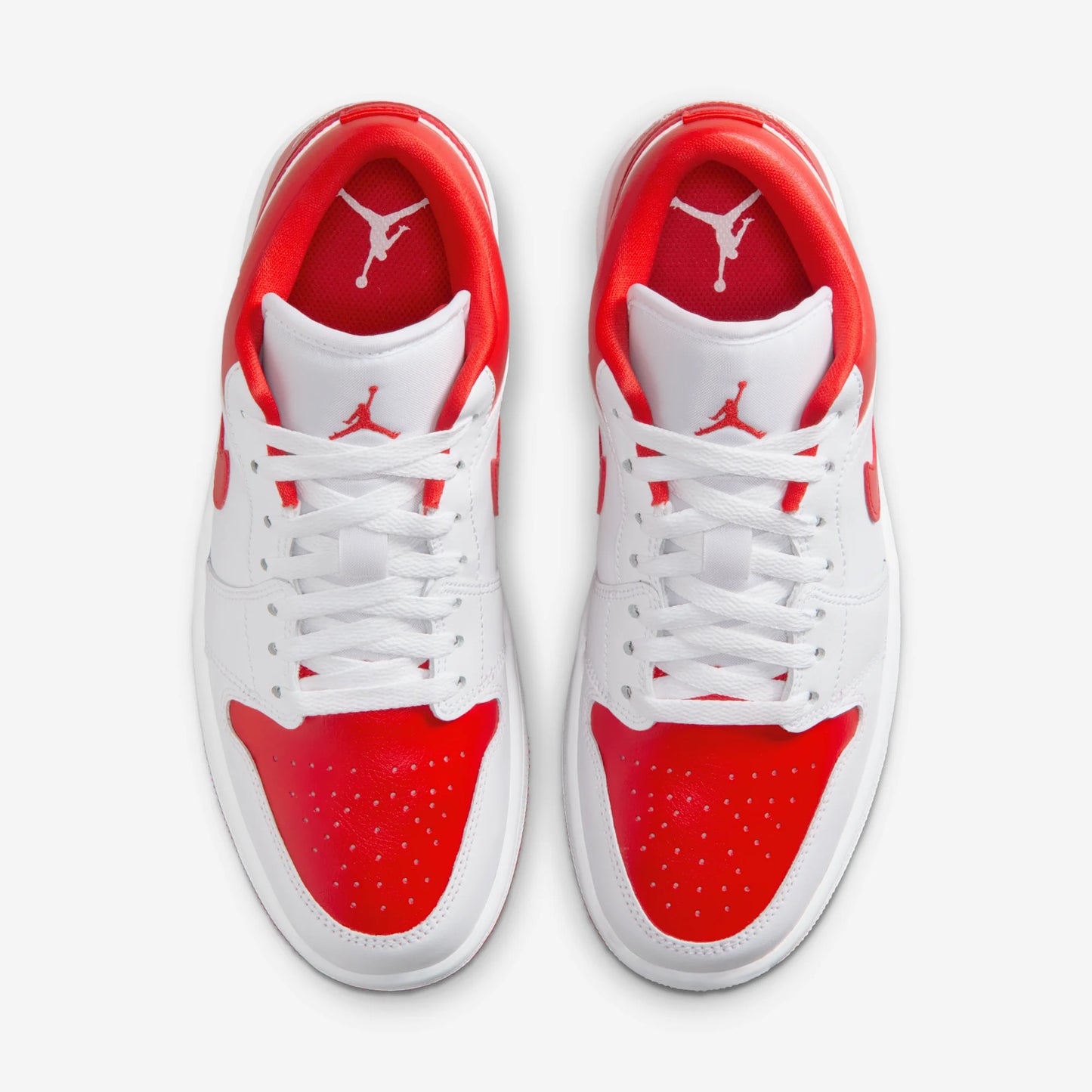 Jordan 1 Low White Chile Red (Women's)