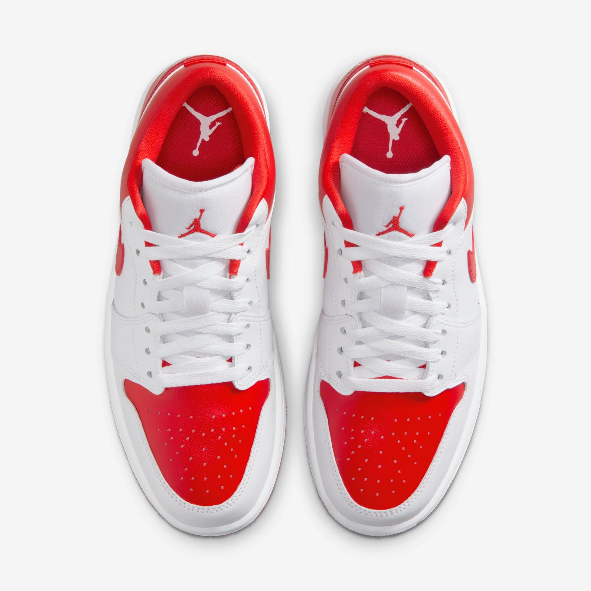 Jordan 1 Low White Chile Red (Women's)