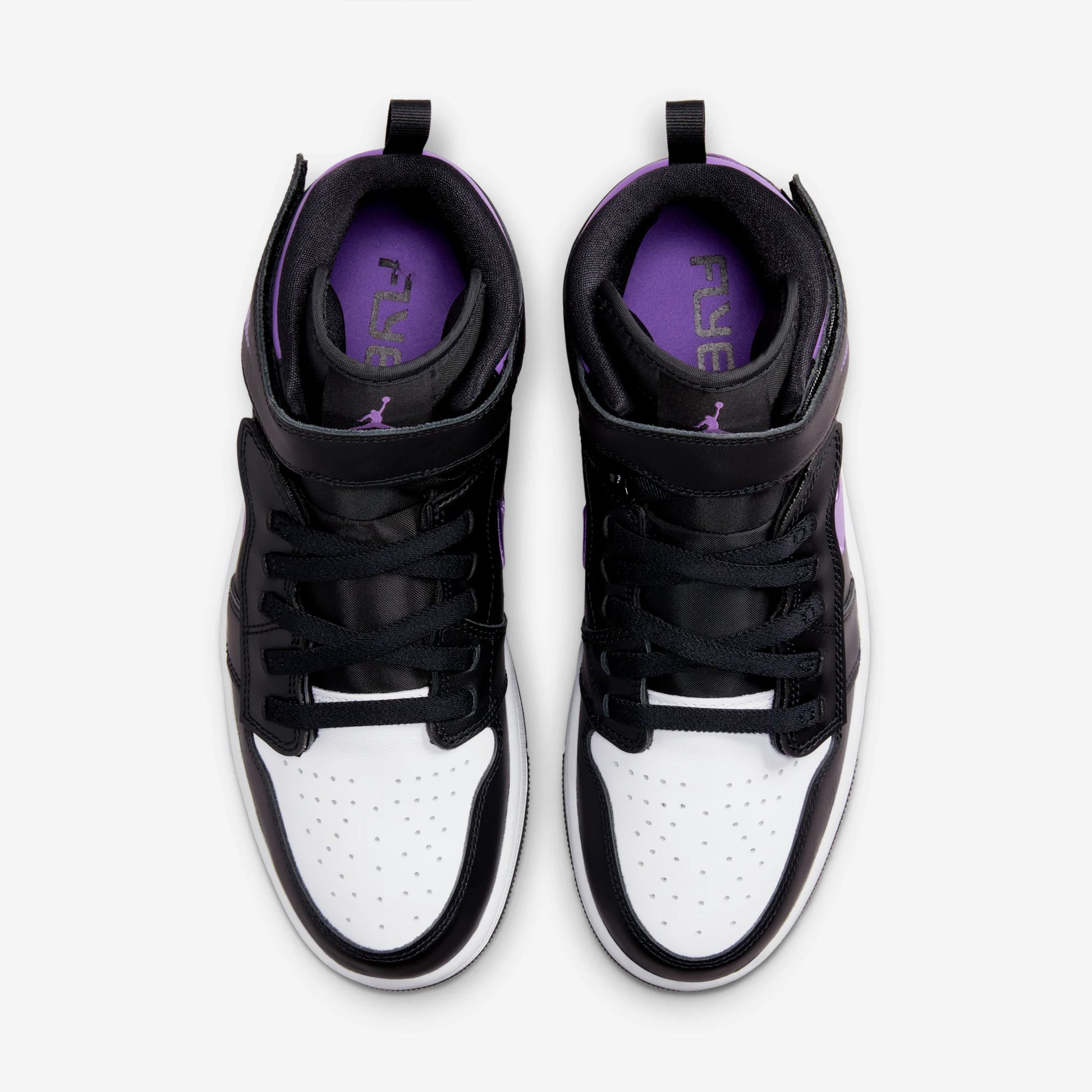 Jordan 1 High FlyEase Black Bright Violet