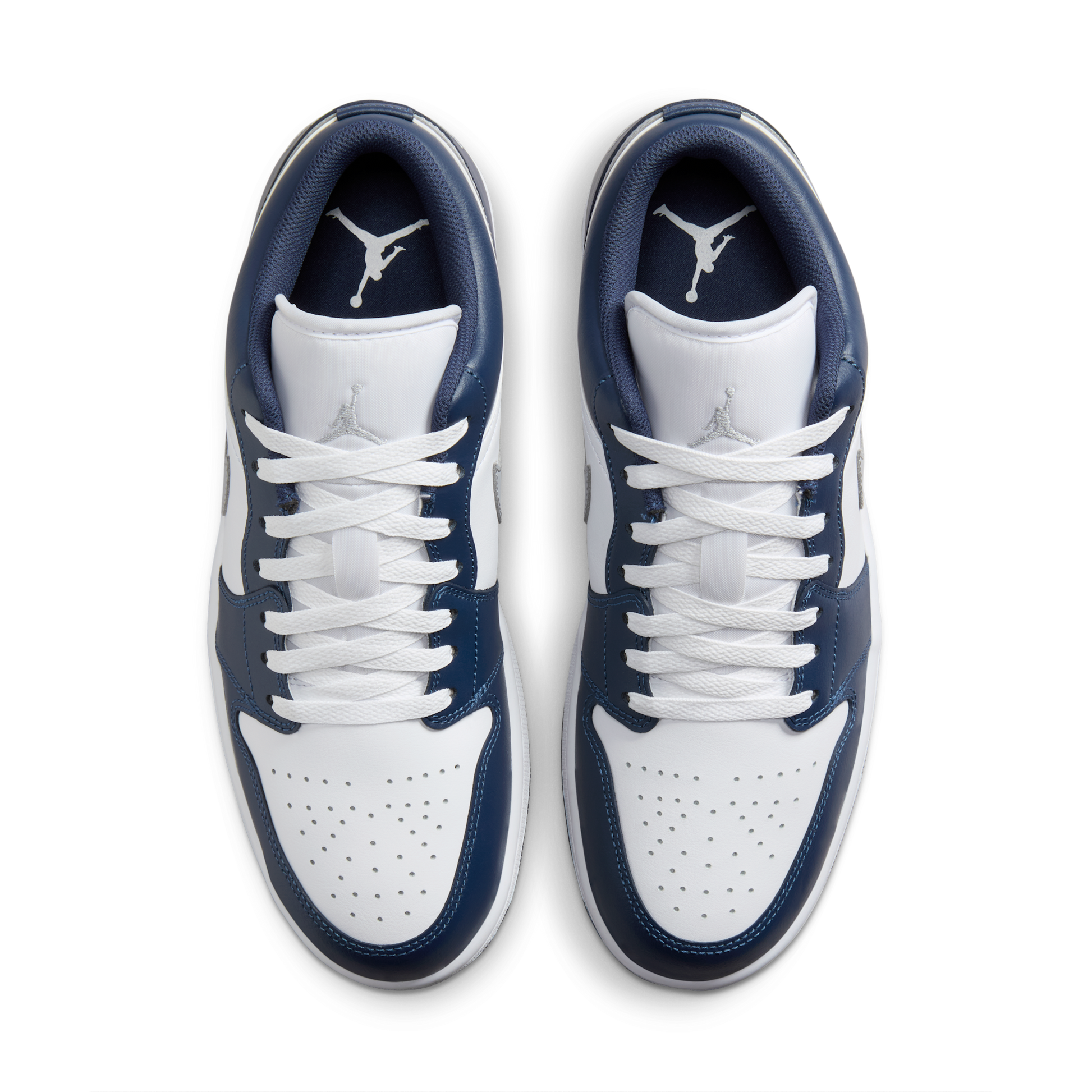 Jordan 1 Low Wolf Grey Midnight Navy