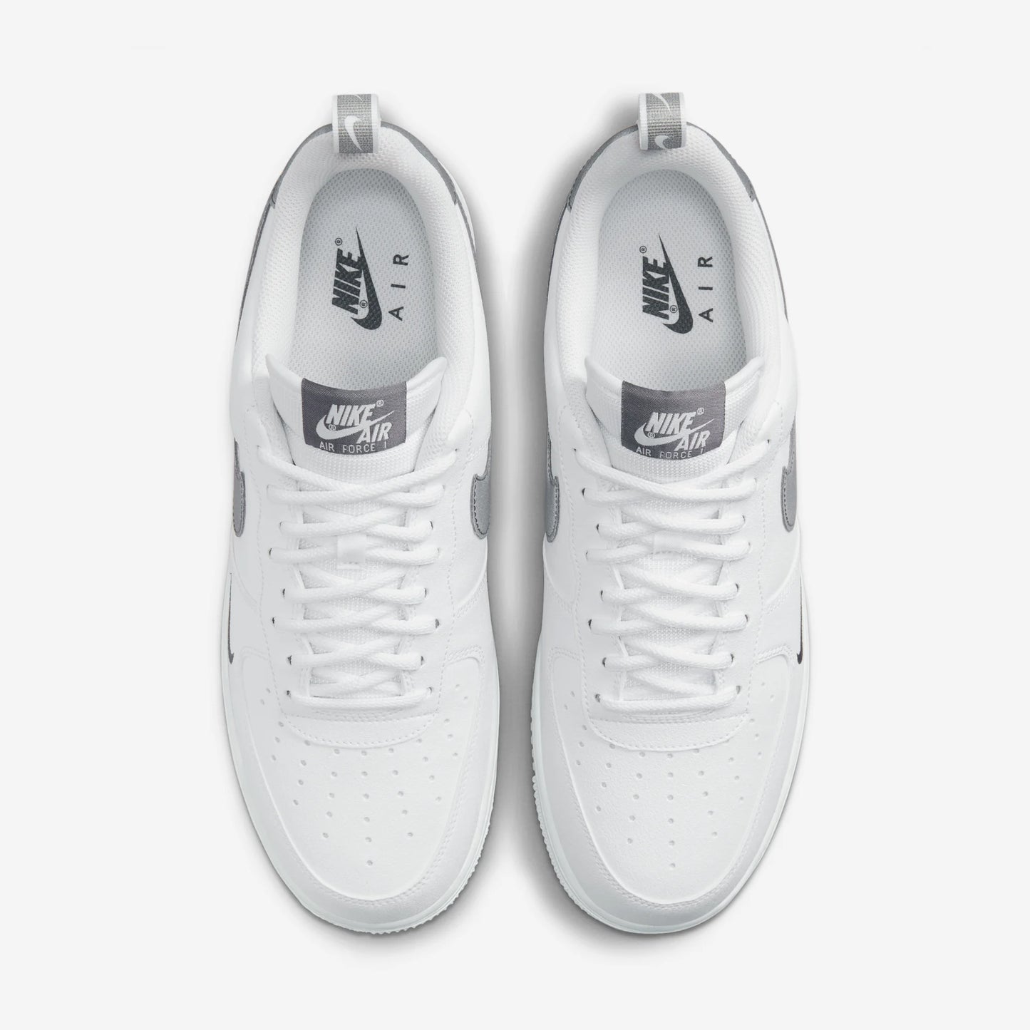 Nike Air Force 1 Low '07 LV8 White Metallic Dark Grey