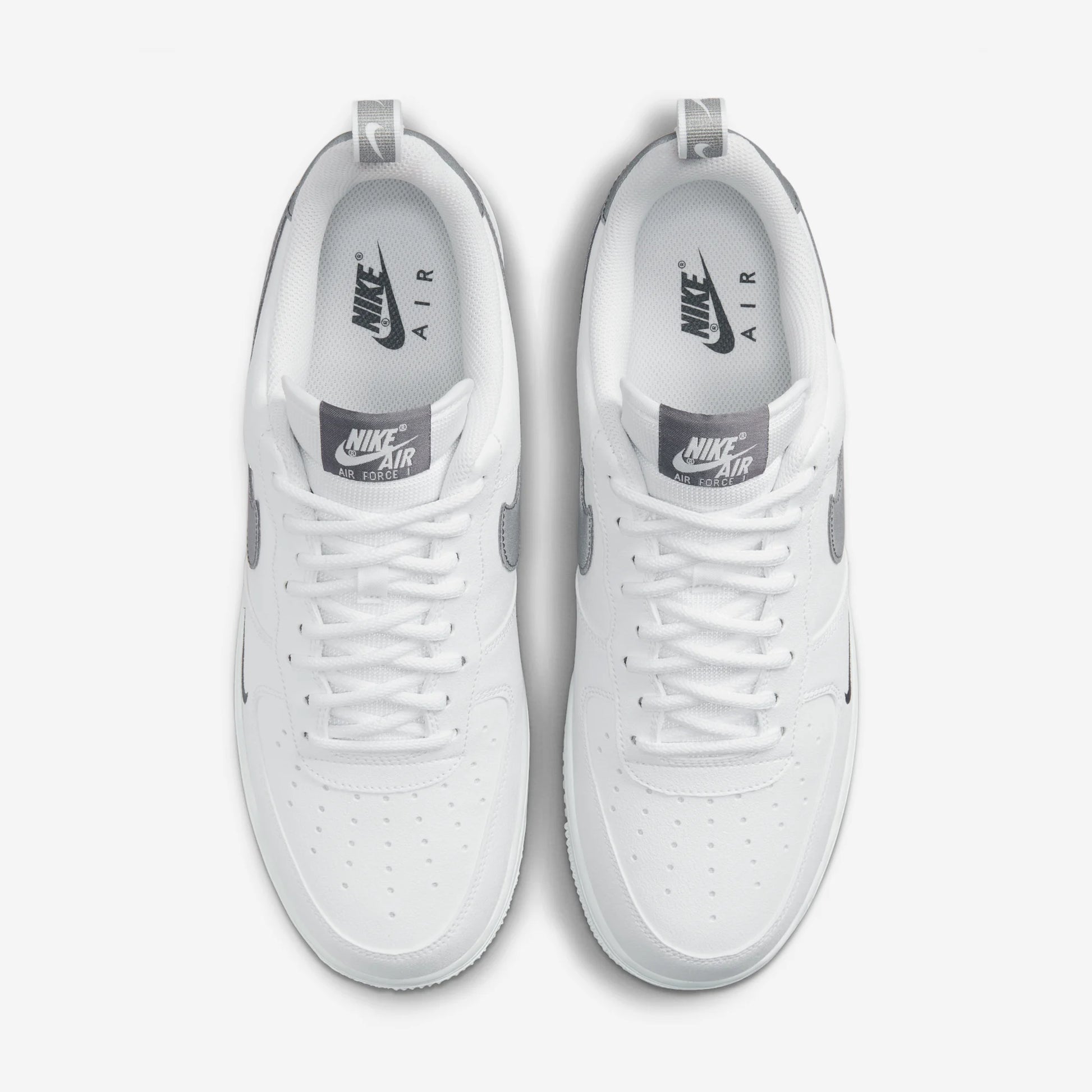Nike Air Force 1 Low '07 LV8 White Metallic Dark Grey