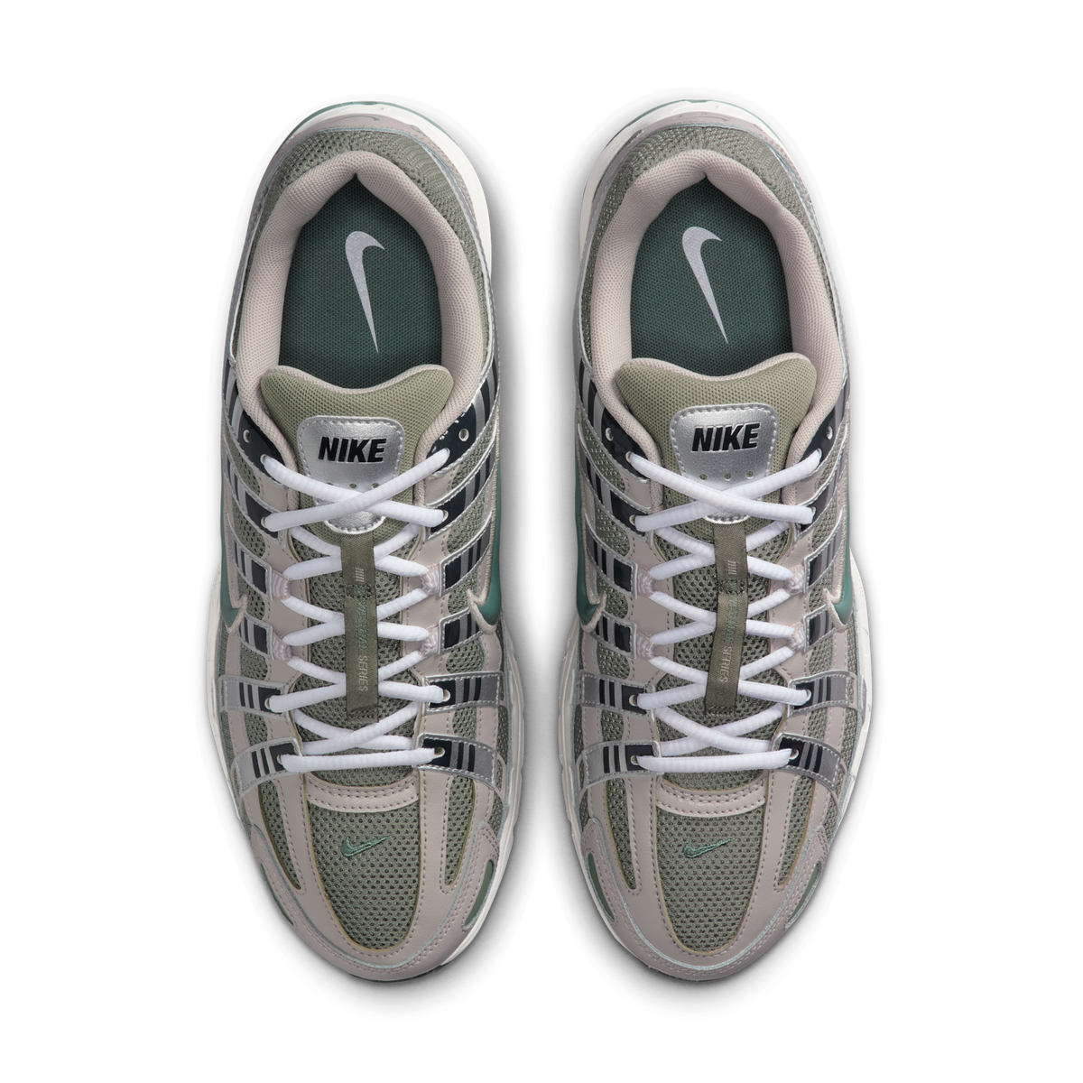 Nike P-6000 Cream Silver Clay Green