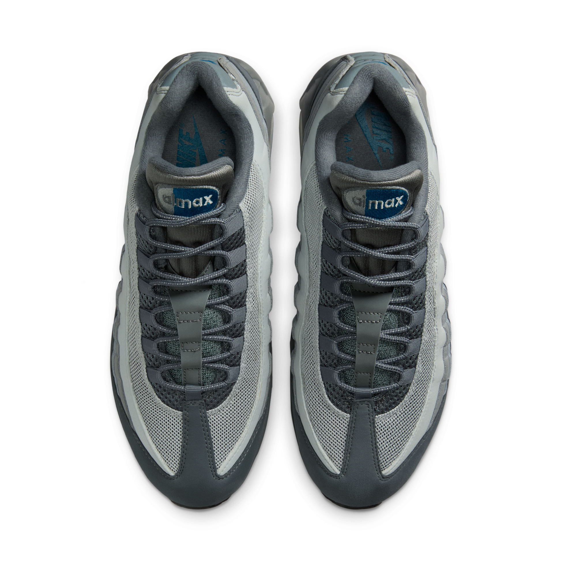 Nike Air Max 95 OG Big Bubble Smoke Grey Green Abyss