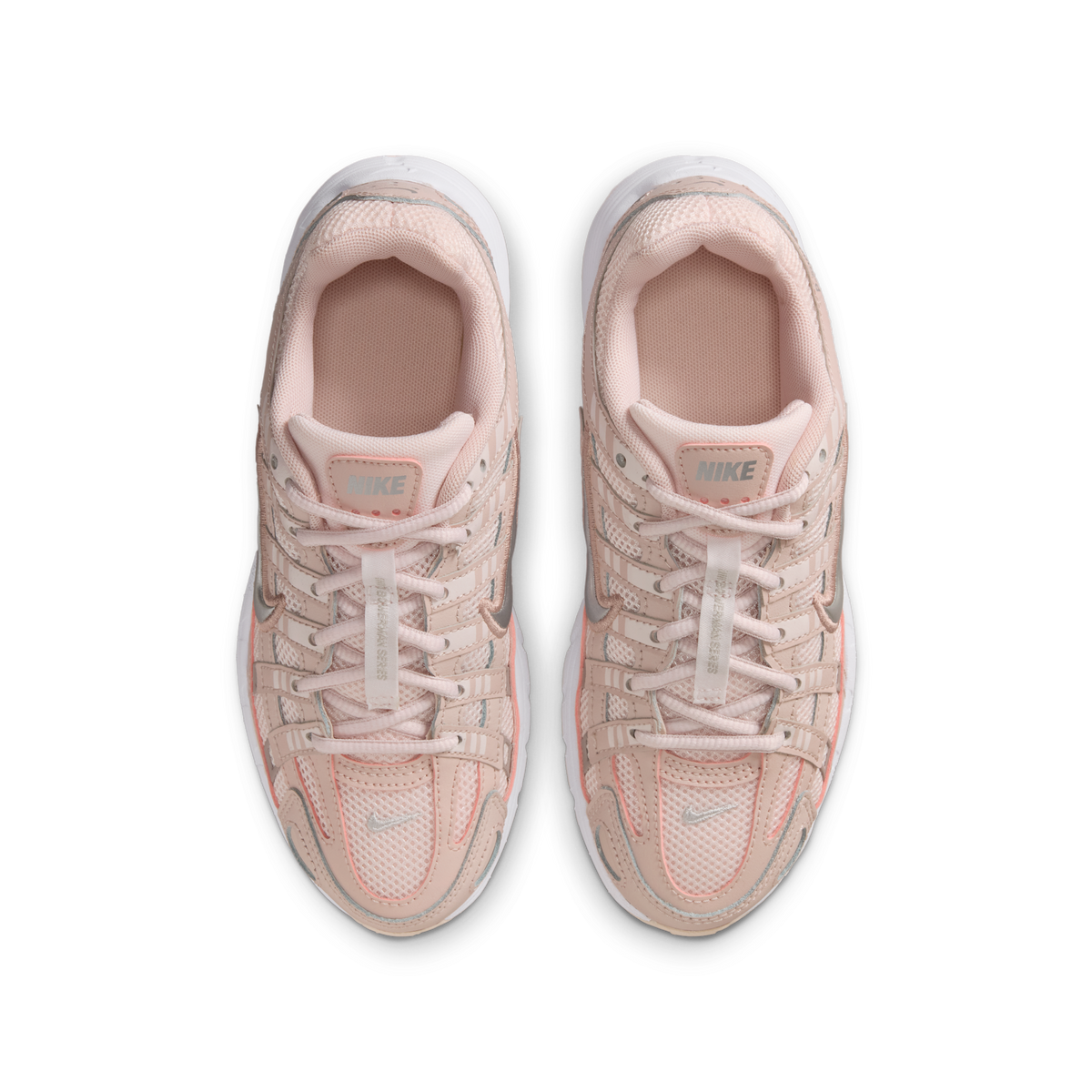 Nike P-6000 Light Soft Pink Metallic Silver (GS)