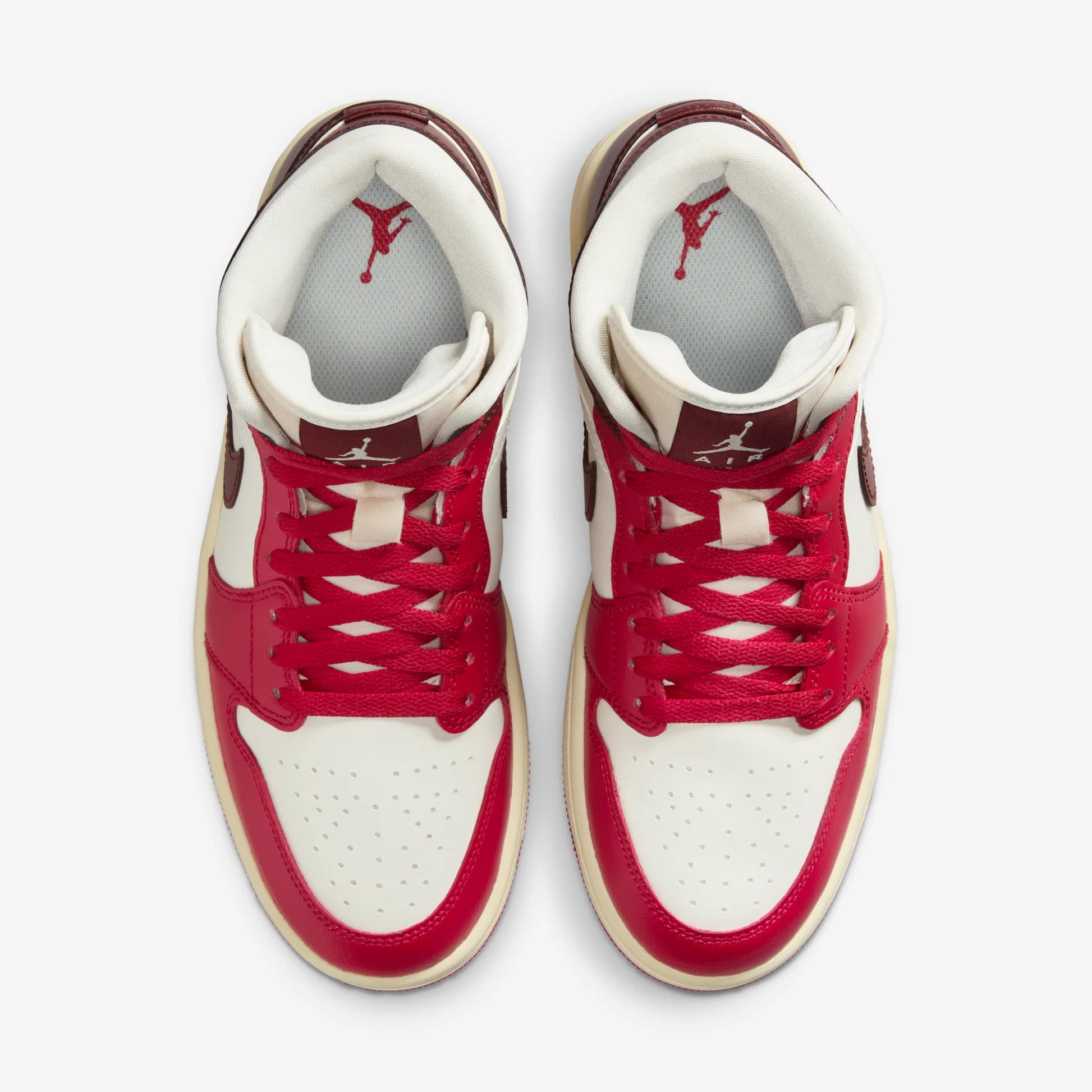 Jordan 1 Mid Sail Mystic Hibiscus (Women's)