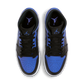 Jordan 1 Mid Hyper Royal Tumbled Leather