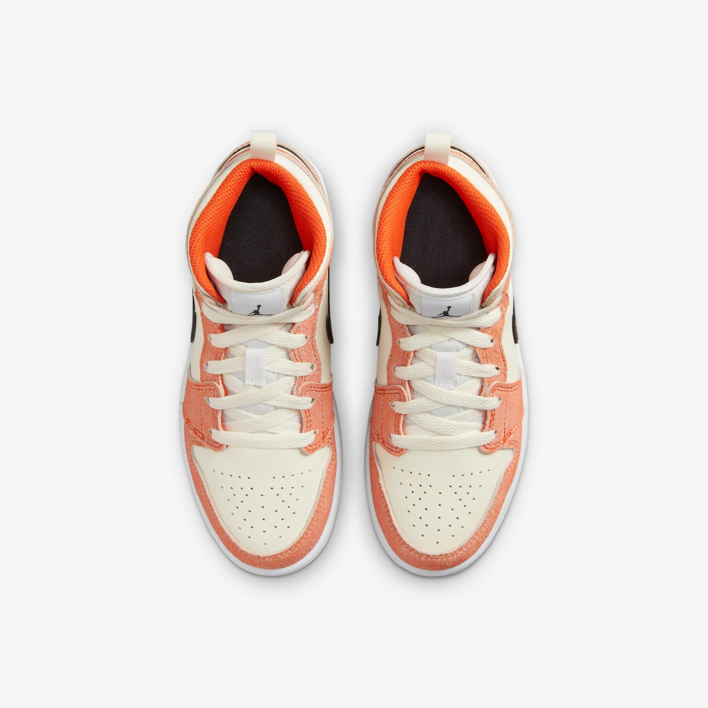 Jordan 1 Mid SE Orange Suede (PS)