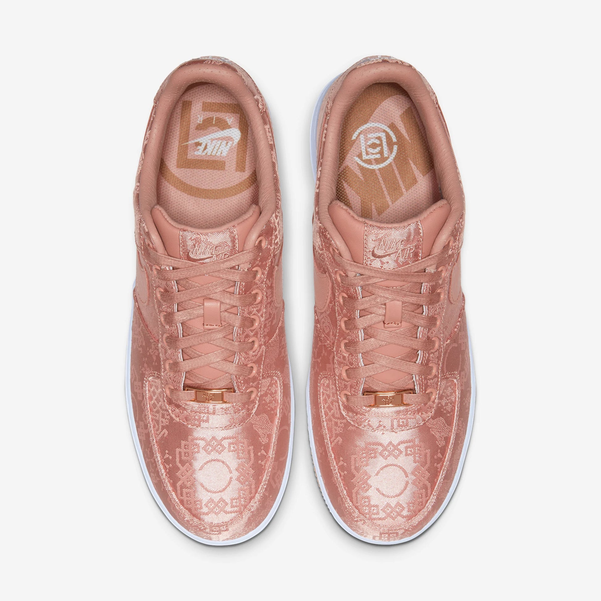Nike Air Force 1 Low CLOT Rose Gold Silk (Regular Box)