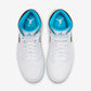 Jordan 1 Mid Laser Blue