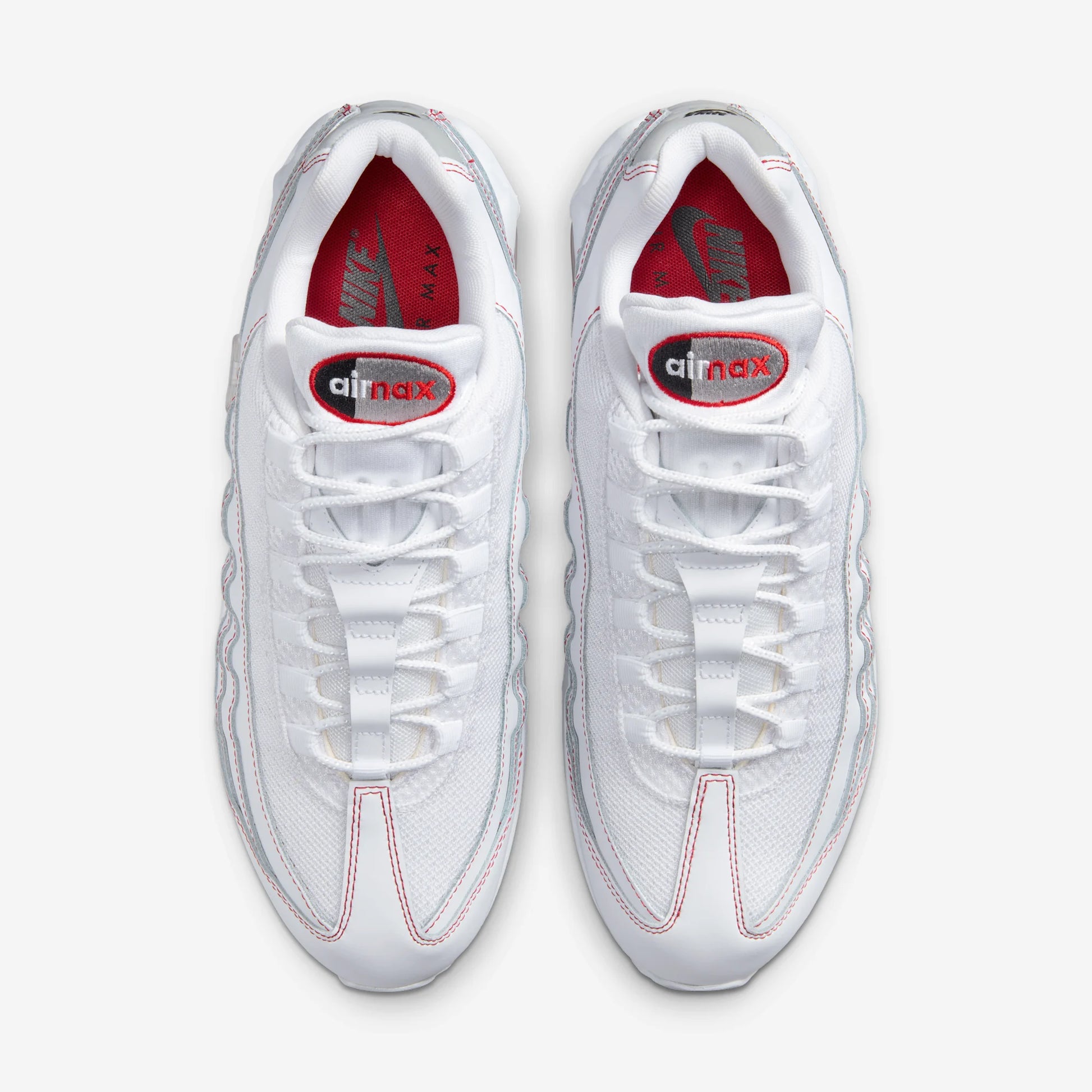 Nike Air Max 95 OG Big Bubble White University Red