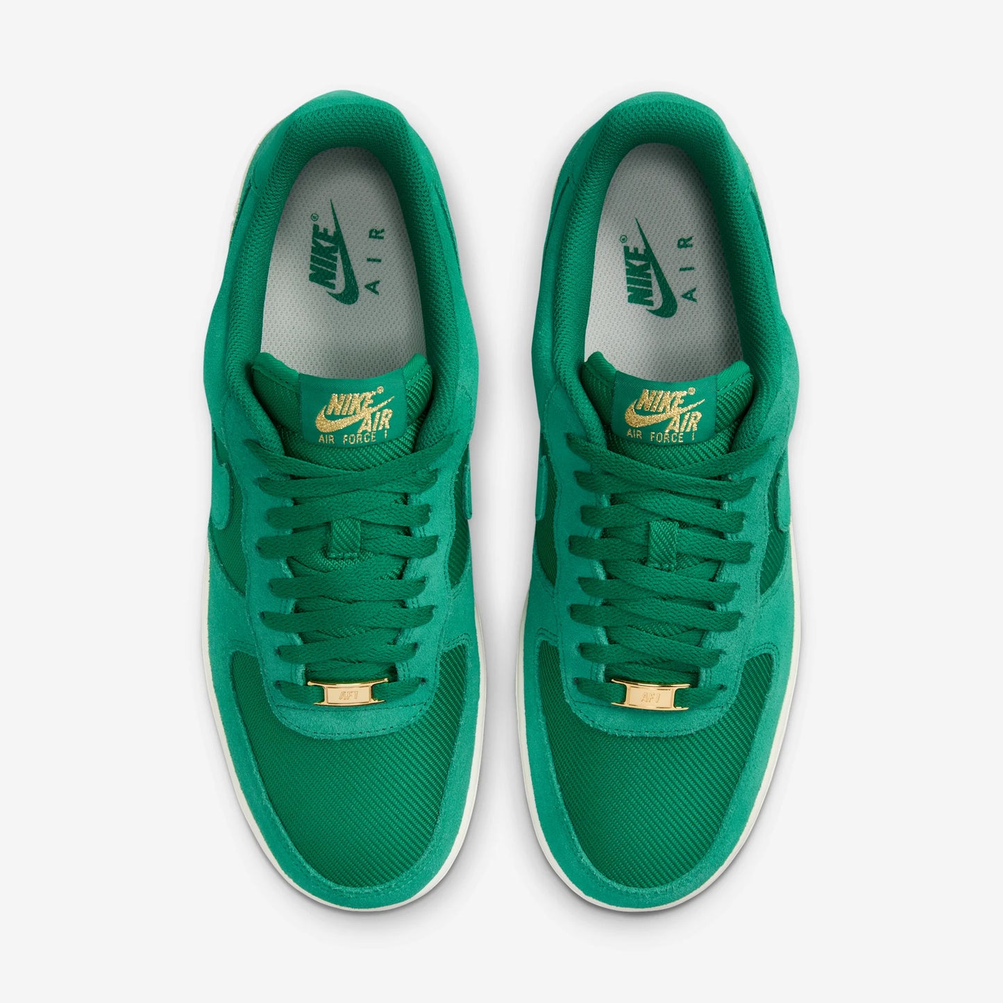 Nike Air Force 1 Low '07 LV8 Malachite Pale Ivory Metallic Gold