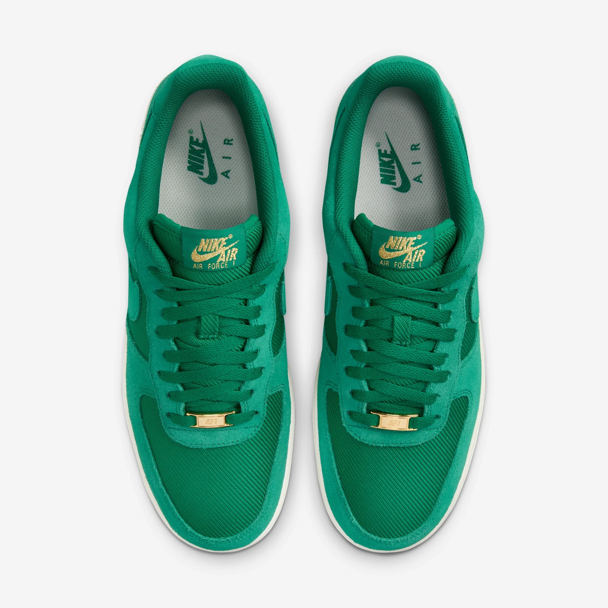 Nike Air Force 1 Low '07 LV8 Malachite Pale Ivory Metallic Gold