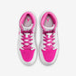Jordan 1 Mid Fire Pink (GS)