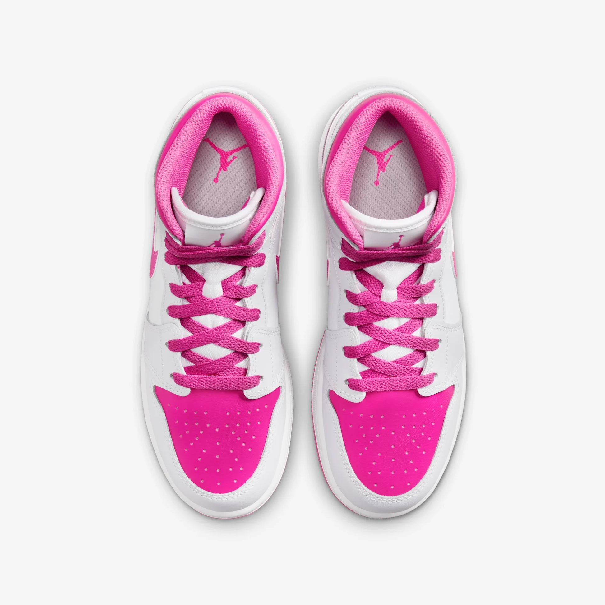 Jordan 1 Mid Fire Pink (GS)
