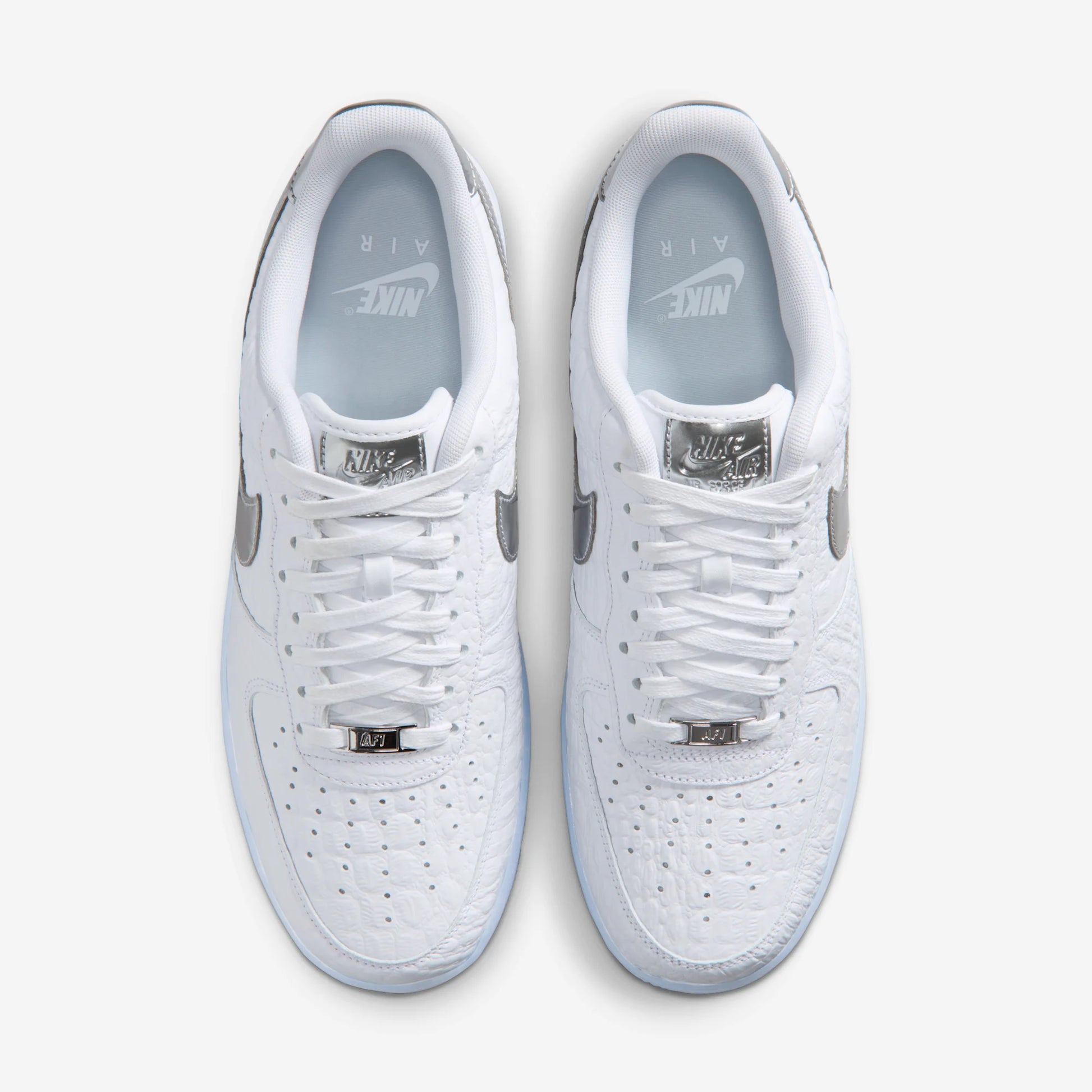 Nike Air Force 1 Low '07 Crocodile White Blue Tint