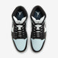 Jordan 1 Mid Black Aura Squadron Blue