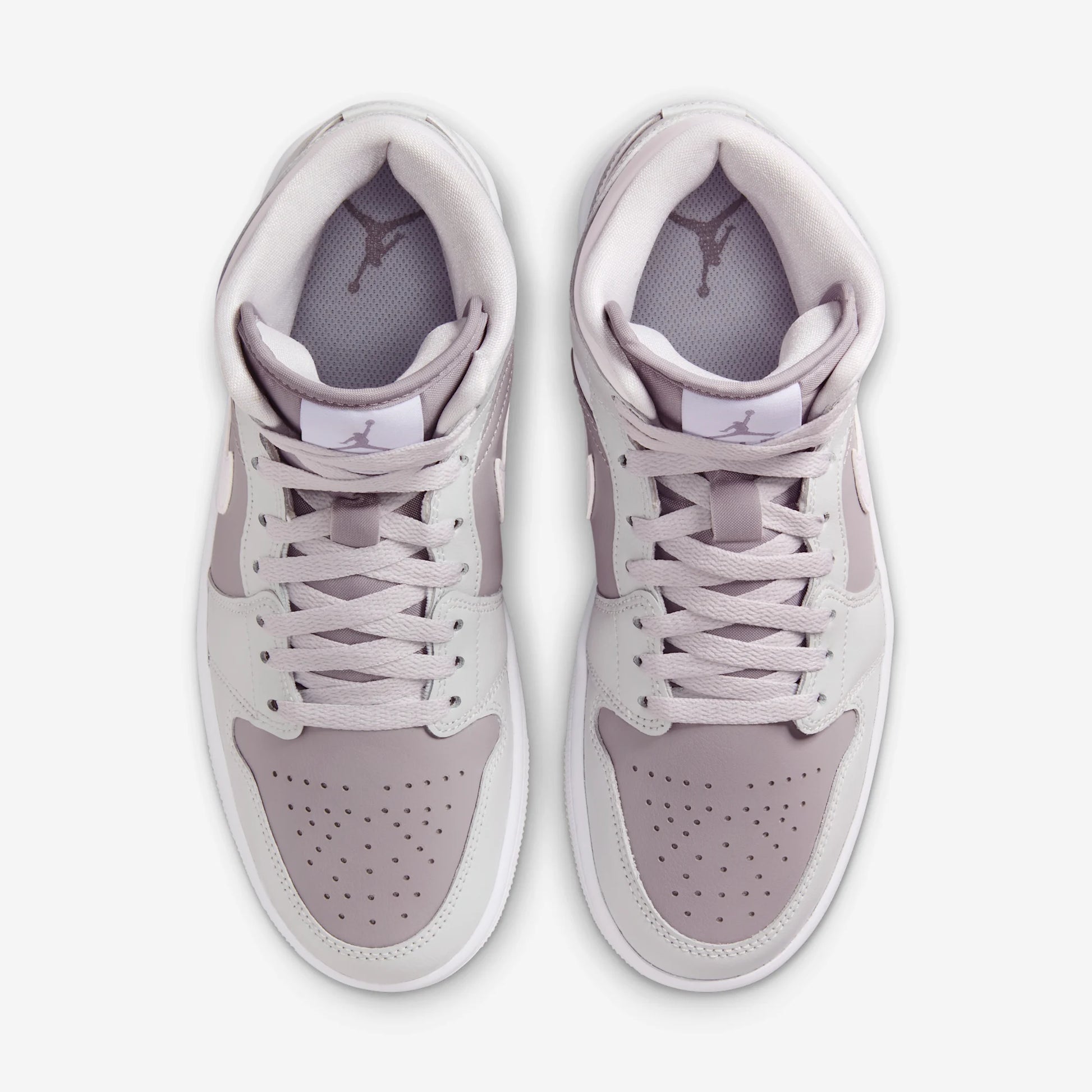 Jordan 1 Mid Photon Dust Atmosphere Grey (Women's)