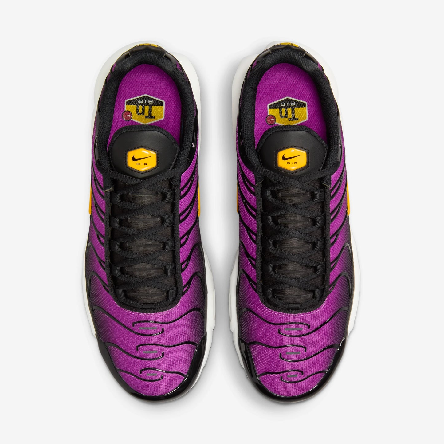 Nike Air Max Plus Black Laser Orange White Hyper Violet (Women's)