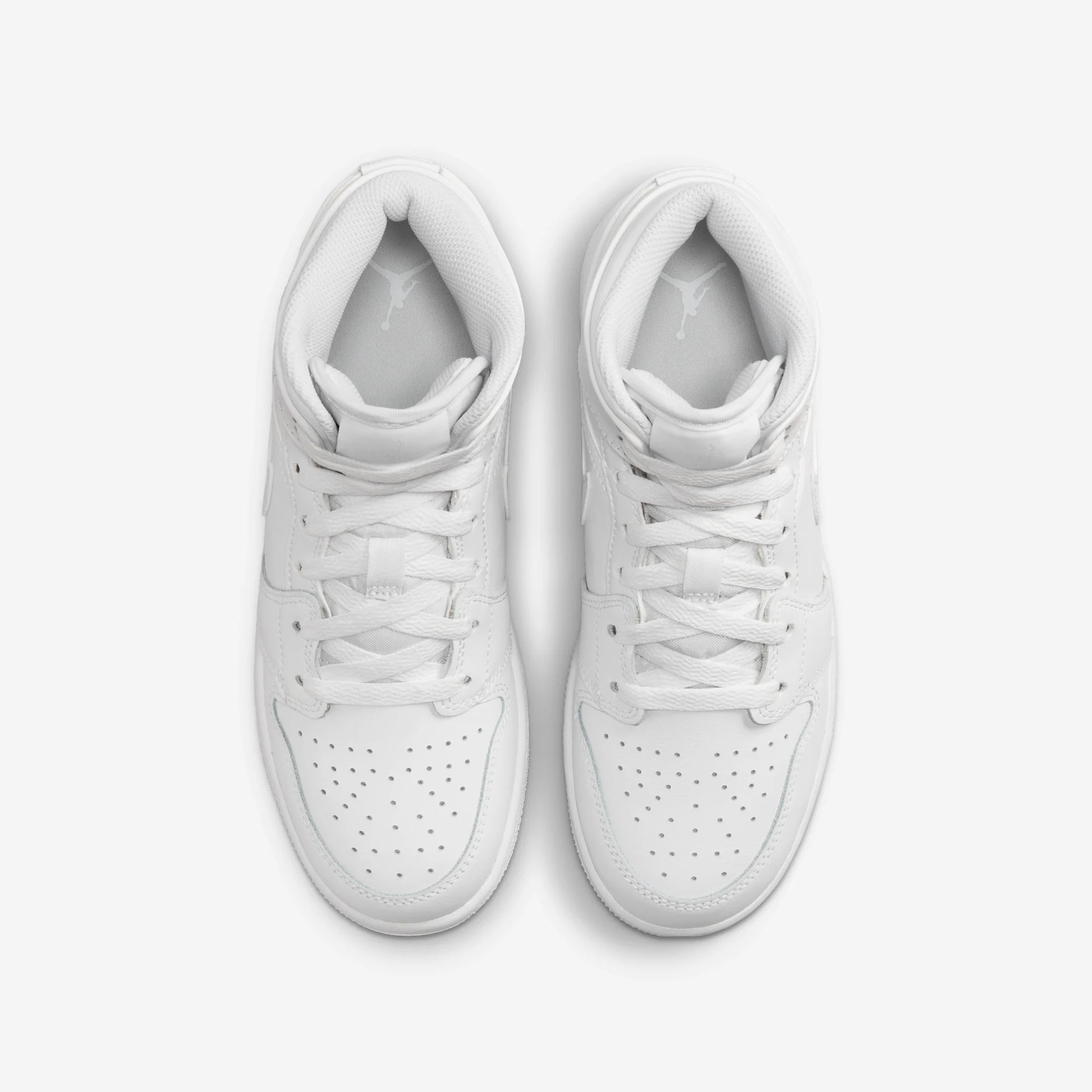 Jordan 1 Mid Triple White (2023) (GS)