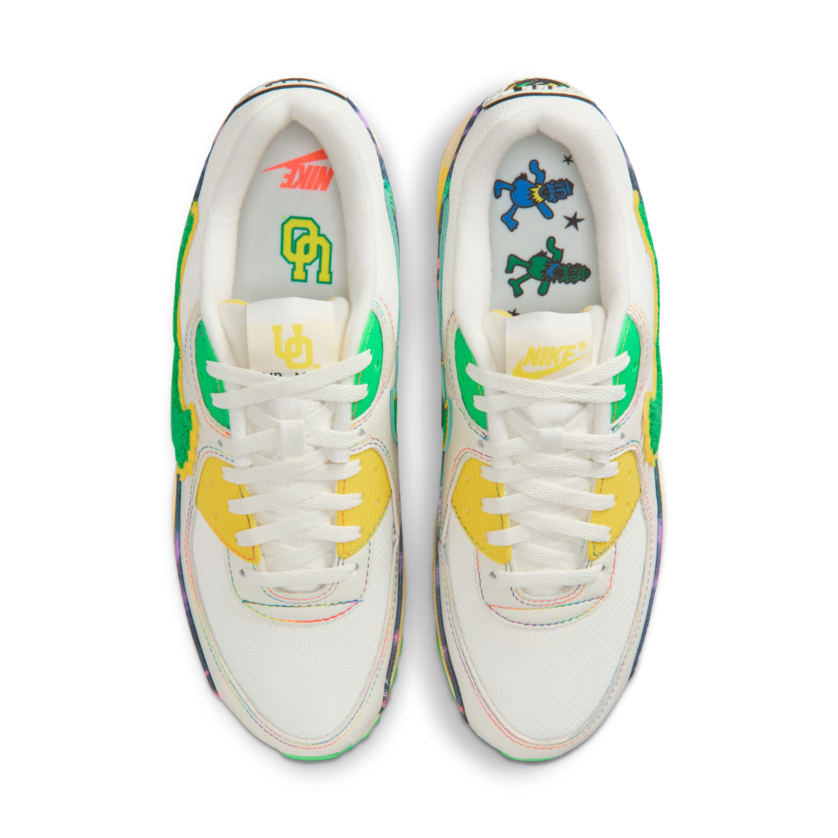 Nike Air Max 90 Grateful Dead University of Oregon Grateful Ducks