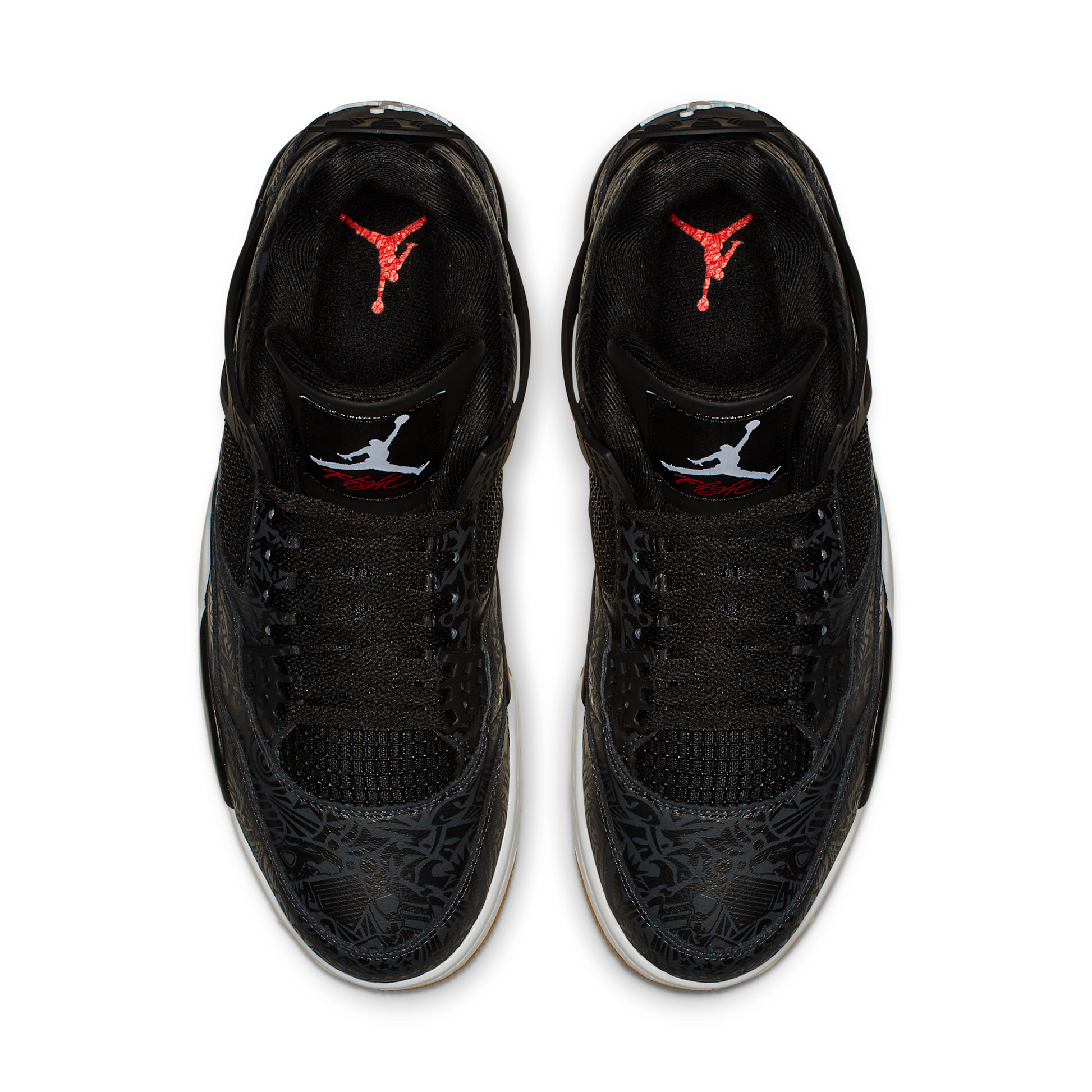Jordan 4 Retro Laser Black Gum
