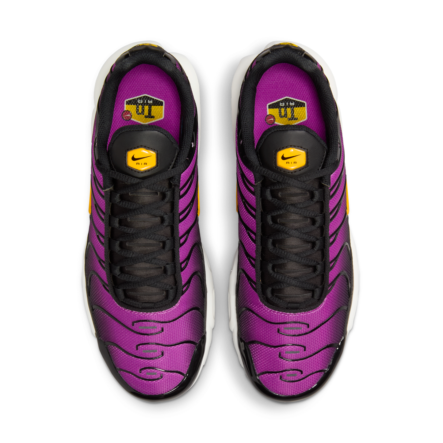 Nike Air Max Plus Black Laser Orange White Hyper Violet (Women's)