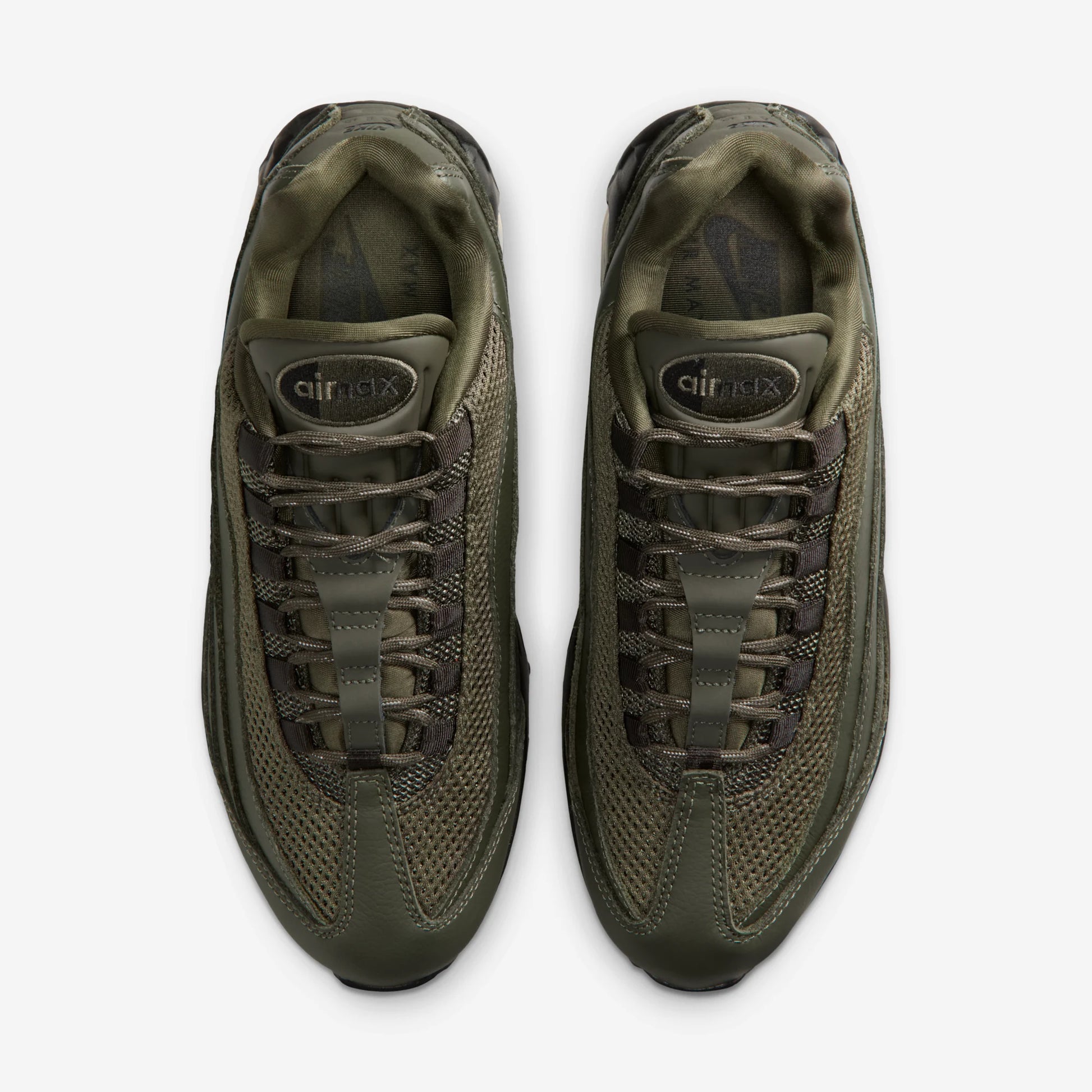 Nike Air Max 95 Big Bubble Cargo Khaki Jewel Swoosh (Women's)