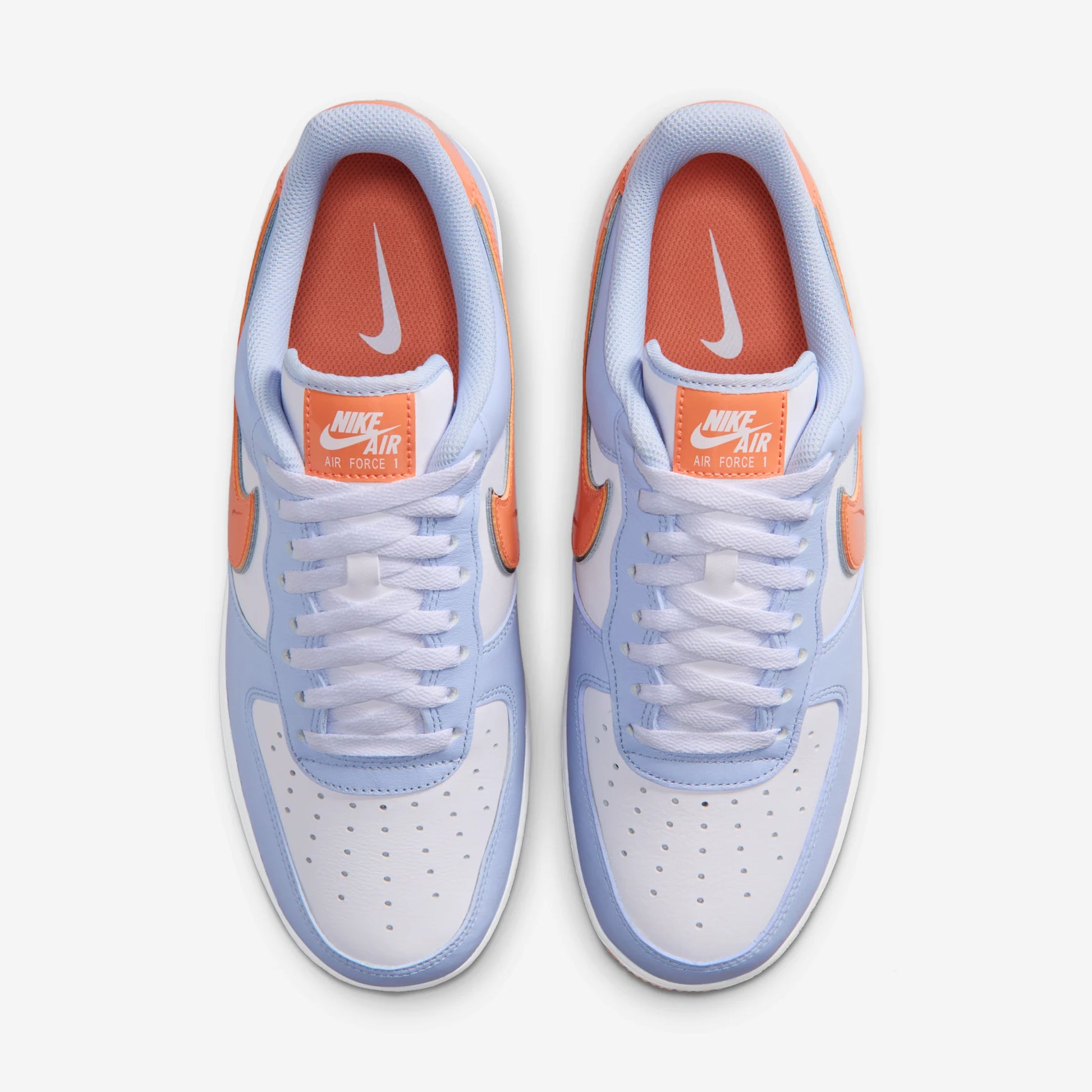 Nike Air Force 1 Low '07 Hydrogen Blue Orange Frost