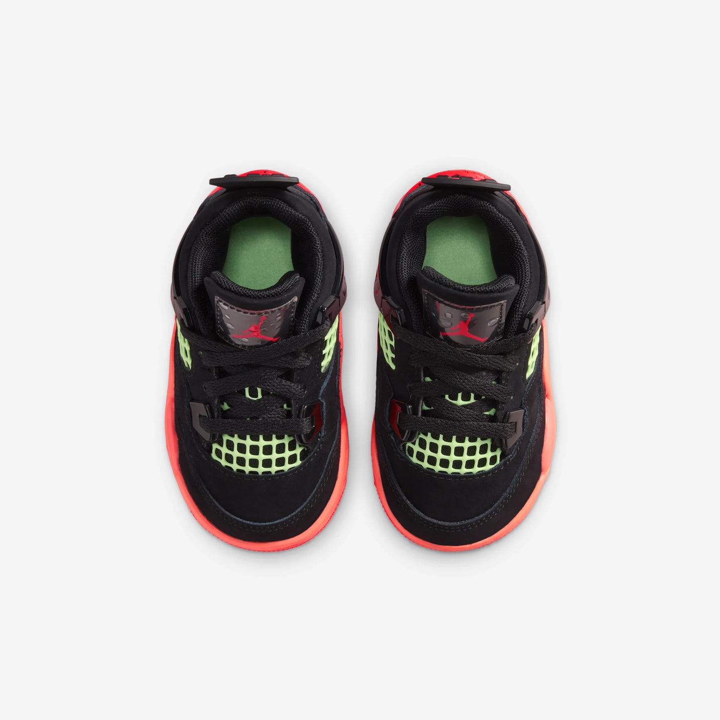 Jordan 4 Retro Black Infrared Barely Volt (TD)
