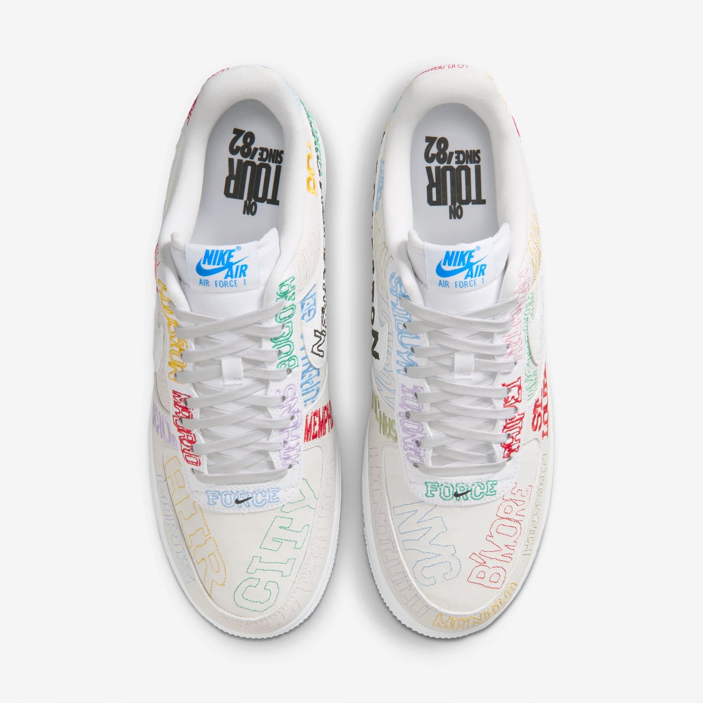 Nike Air Force 1 Low World Tour White