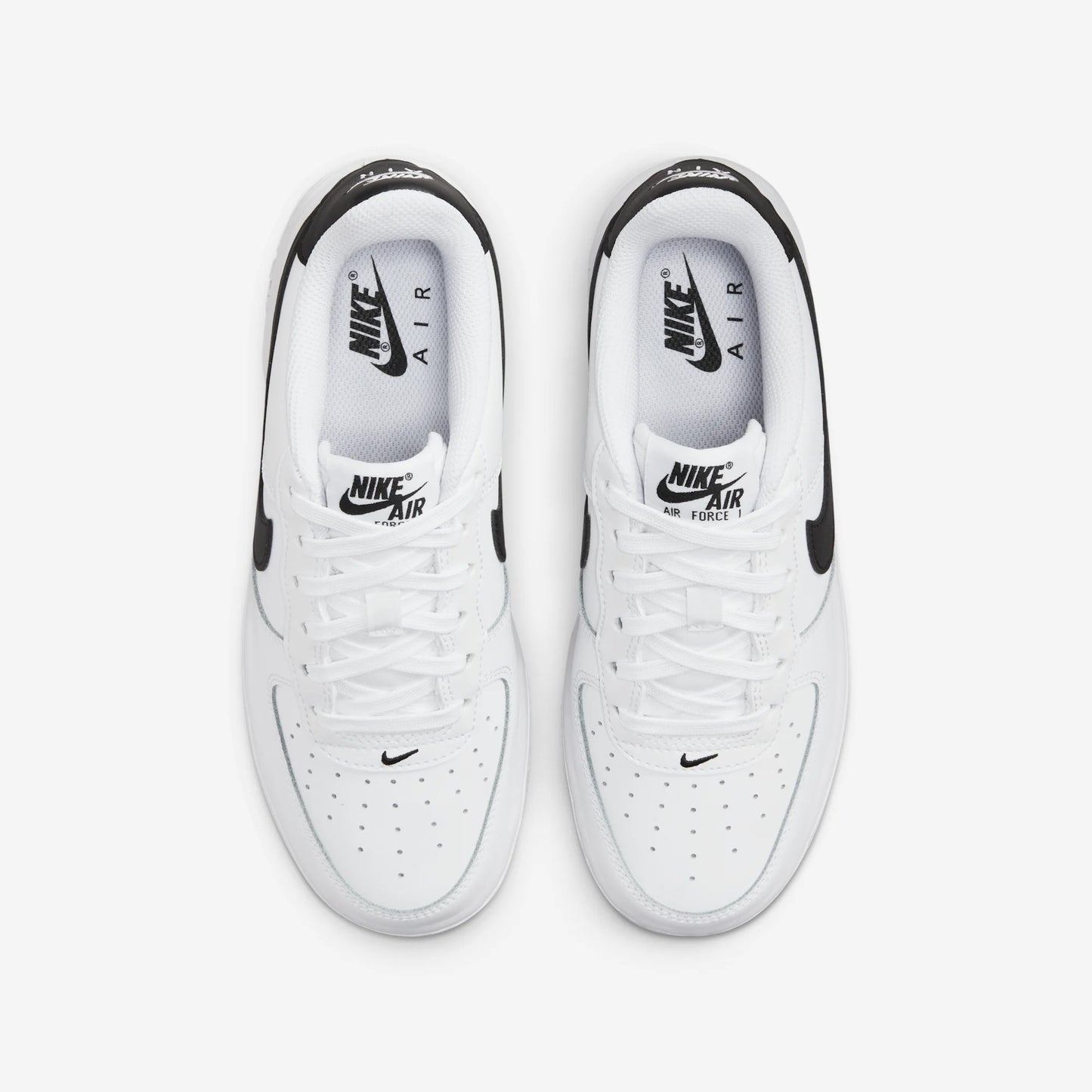 Nike Air Force 1 Low White Black (2024) (GS)