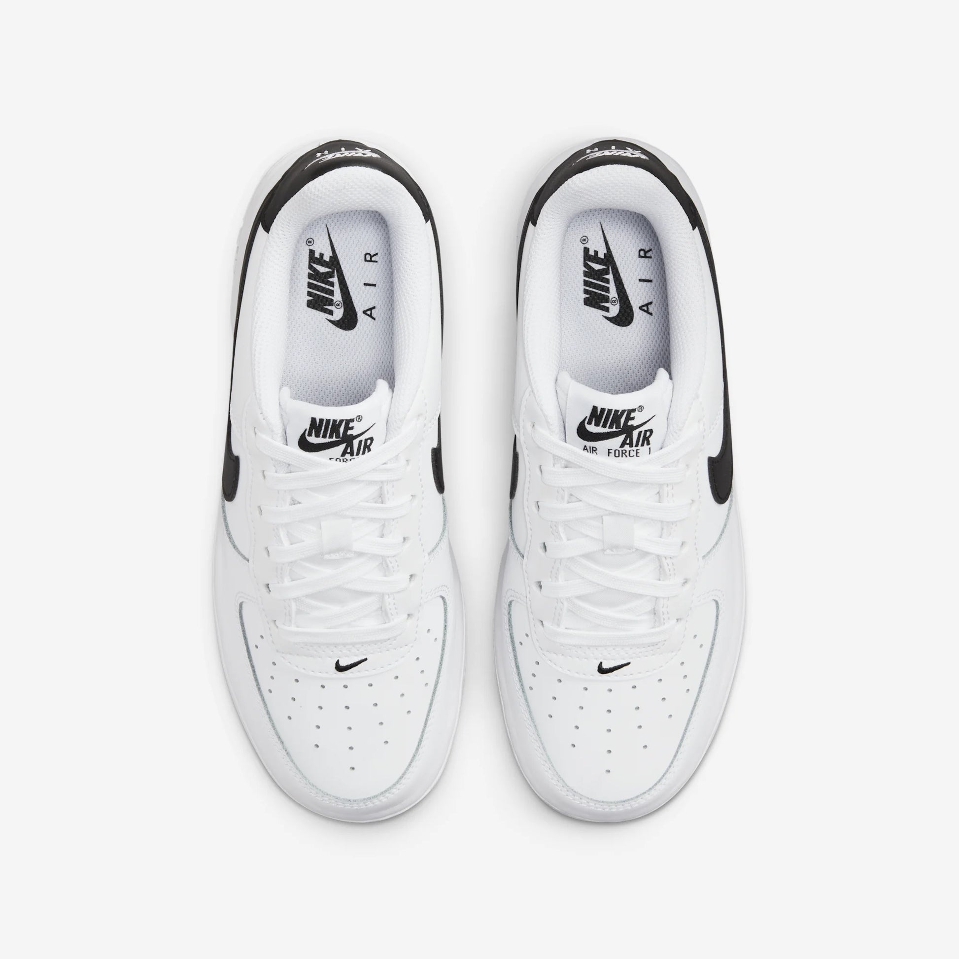 Nike Air Force 1 Low White Black (2024) (GS)