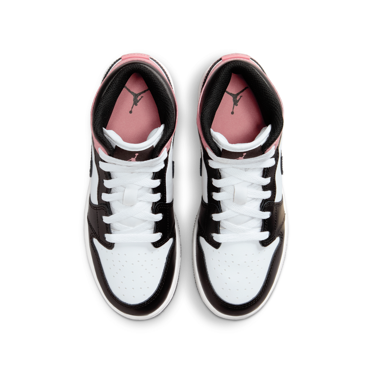 Jordan 1 Mid White Rust Pink Black
