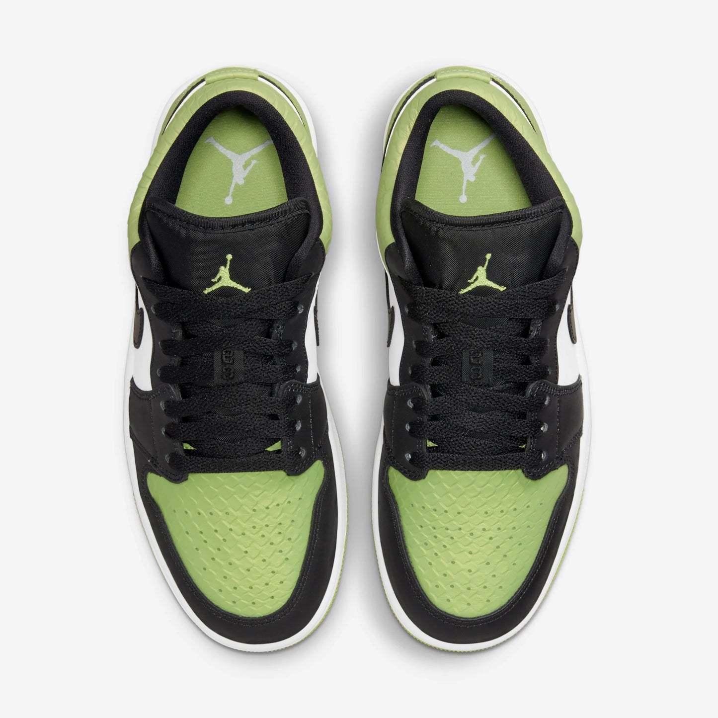 Jordan 1 Low Snakeskin Vivid Green (Women's)