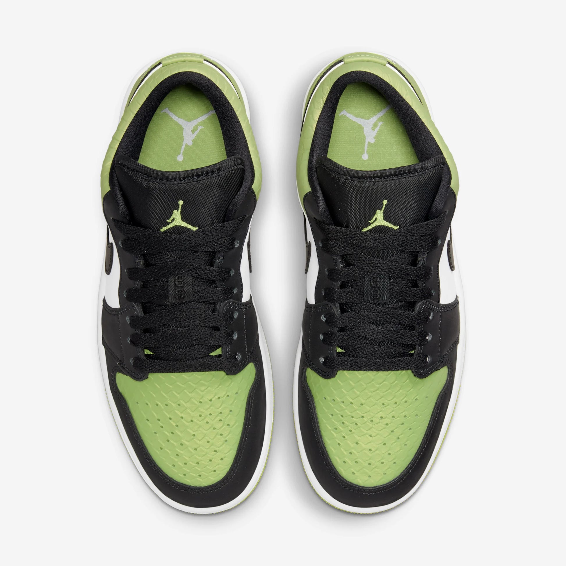 Jordan 1 Low Snakeskin Vivid Green (Women's)