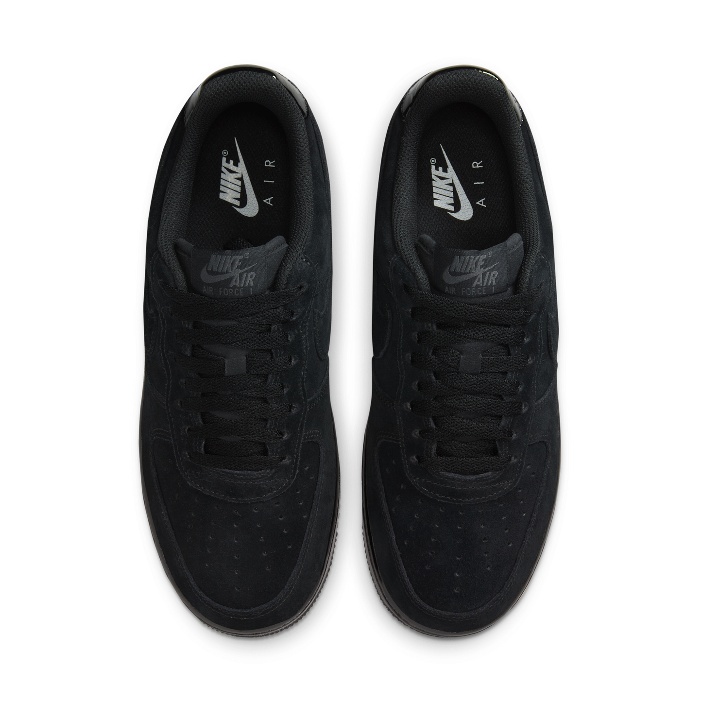 Nike Air Force 1 Low '07 Triple Black Suede (Women's)