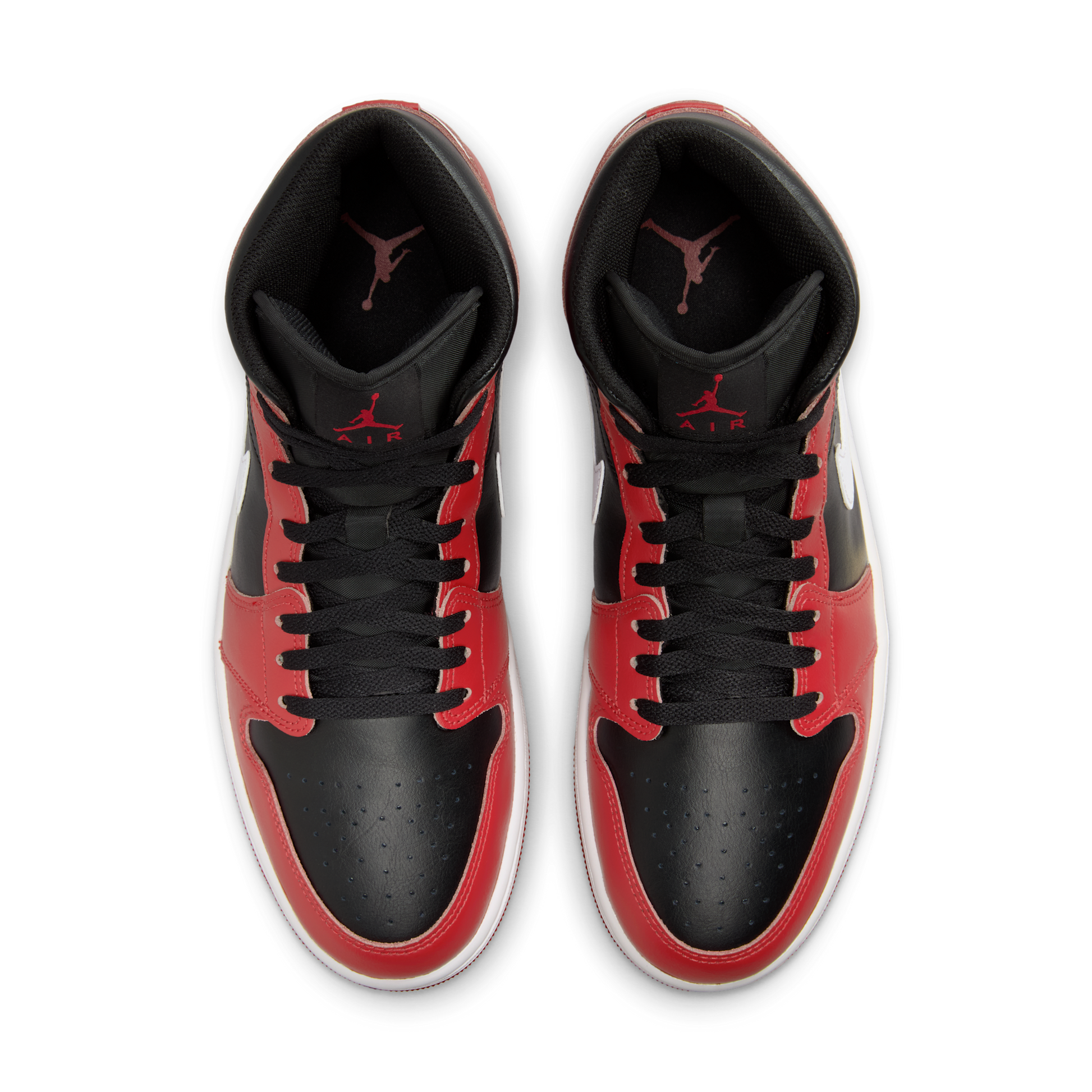 Jordan 1 Mid Gym Red Black White (2024)